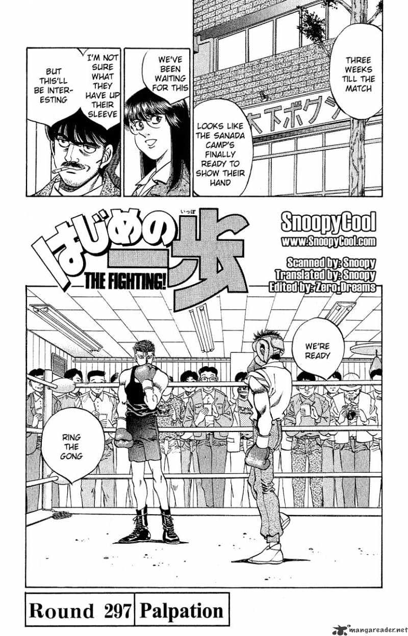 Hajime no Ippo: Fighting Spirit, Chapter 297 image 04